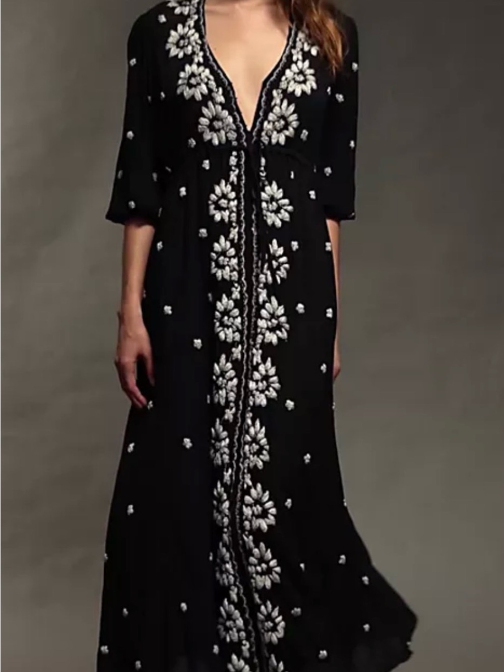Free People Embroidered Fable Dress